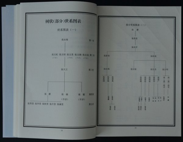 河南信阳张氏家谱